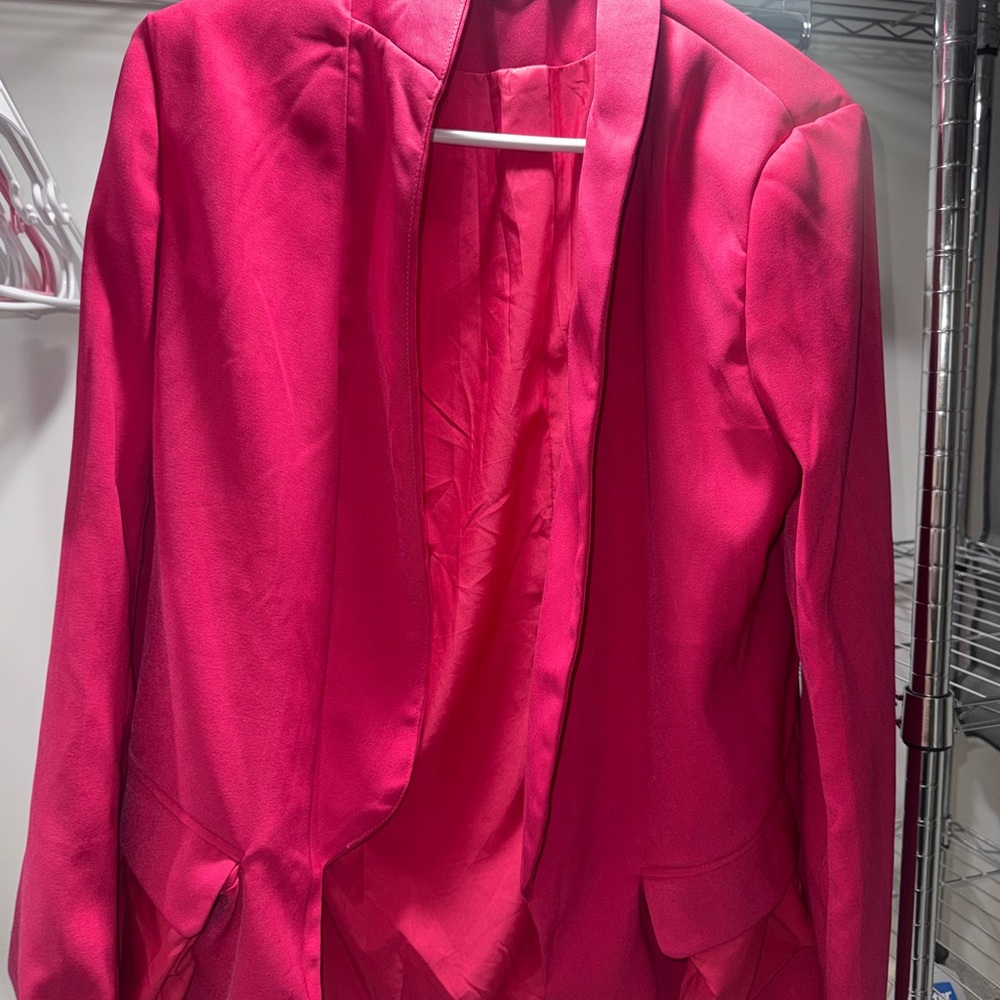 Women's Pink Blazer